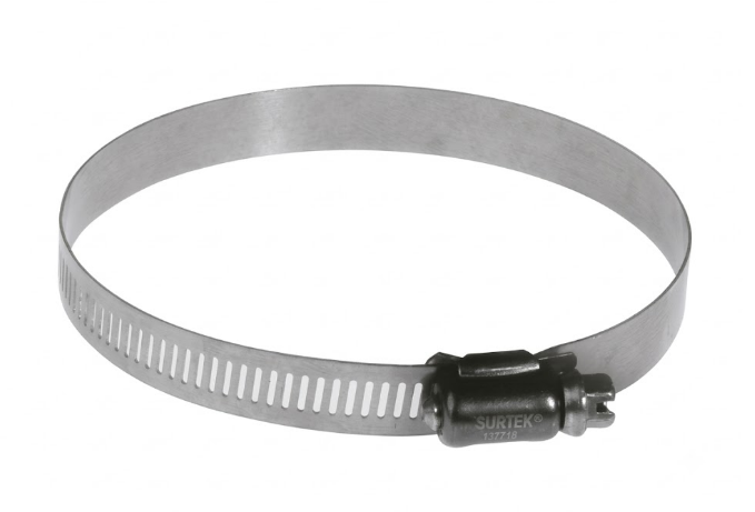 ABRAZADERA SINFIN DE ACERO INOX. DE 1-13/16" X 2-3/4" (PIEZA)