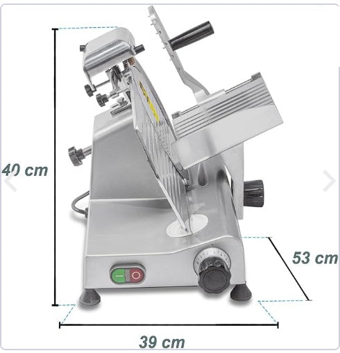 REBANADORA DE EMBUTIDOS CUCHILLA DE 275 mm 1/4 HP