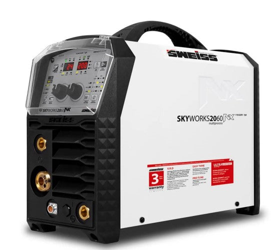 SOLDADOR INVERSOR MULTIPROCESOS, 200A, 110/220V, SWEISS SKYWORKS 2060N