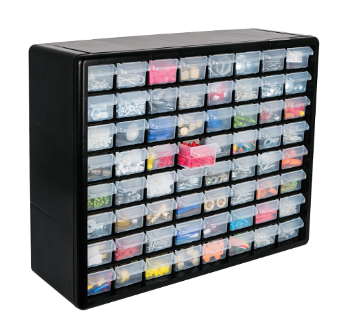 ORGANIZADOR DE 64 GAVETAS TRUPER