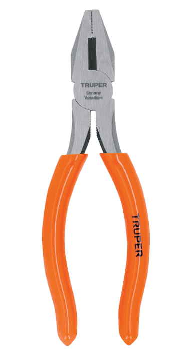 PINZA DE ELECTRICISTA DE 6", MANGO DE VINIL