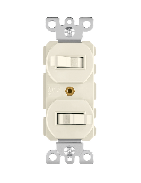 APAGADOR DOBLE, LINEA STANDARD, VOLTECK