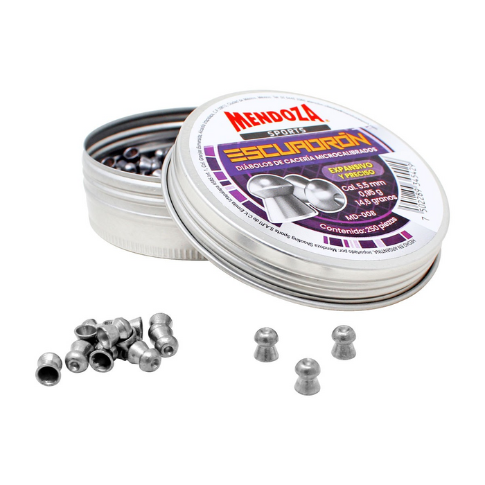 DIABOLOS DEPORTIVOS ESCUADRON PUNTA DOMO HUECA CAL. 5.5 MM