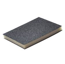PAD DE LIJA PARA LIJADO MANUAL GRANO MEDIANO-100  5" X 4" X 1/2"