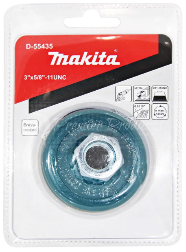 CARDA COPA DE ALAMBRE ONDULADO LATONADO 3" 5/8"
