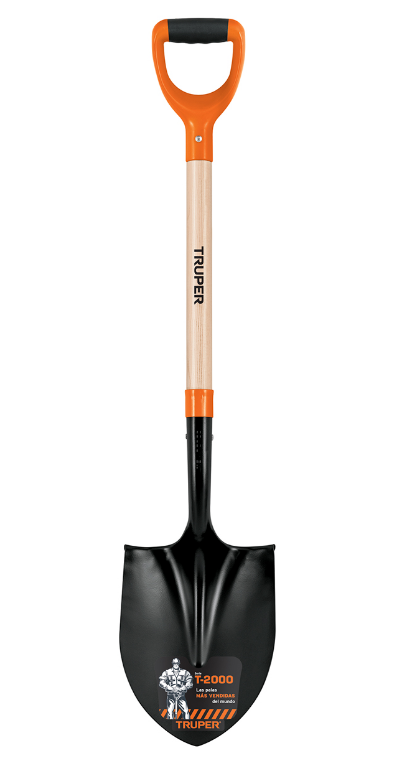 PALA T-2000 REDONDA, PUÑO 'Y', MANGO 29"