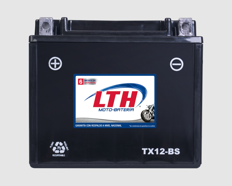MOTO-BATERIA LTH AGM LIBRE DE  MANTENIMIENTO 10 AMPERS/H