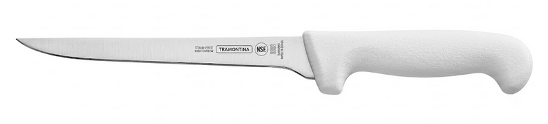 CUCHILLO PARA DESHUESAR FLEXIBLE 6" MANGO BLANCO (PIEZA)
