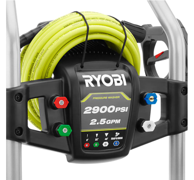 HIDROLAVADORA CON MOTOR A GASOLINA, 2900 PSI RYOBI