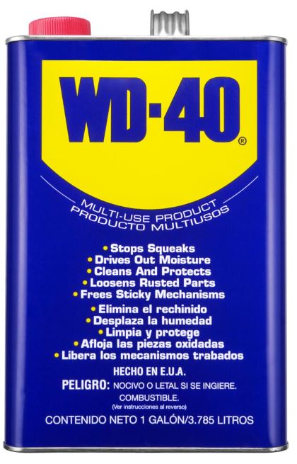 AFLOJA TODO WD-40 DE 1 GALON 3.785 LTS.