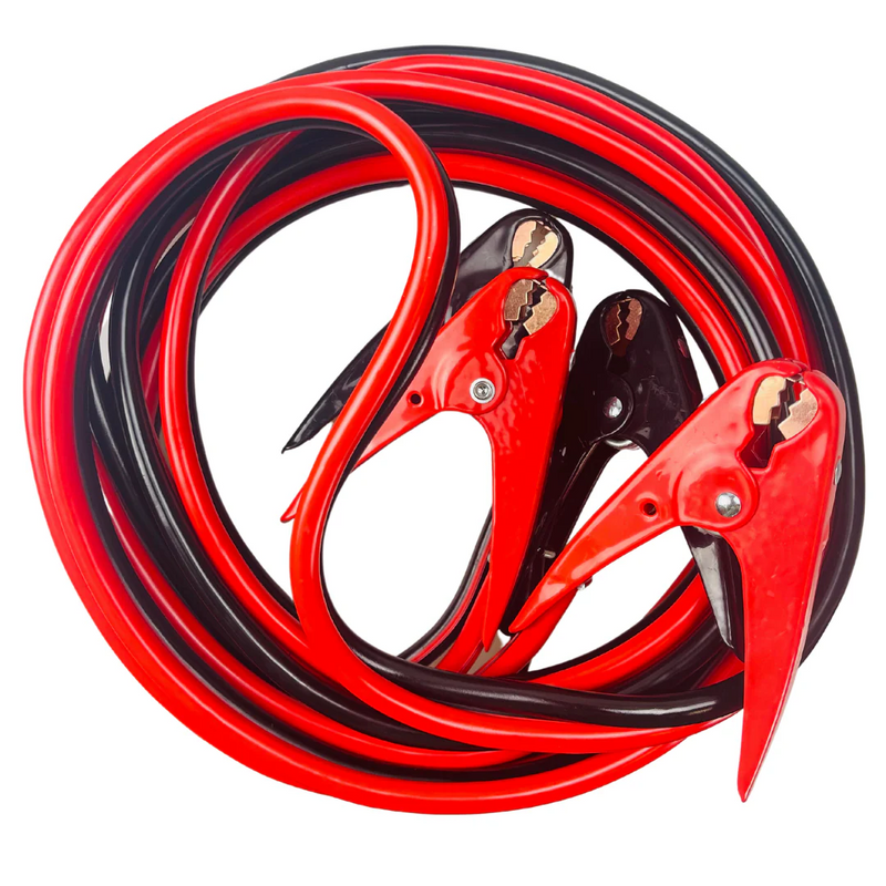 CABLES PASA CORRIENTE CALIBRE 4, 20 FT, 400AMP