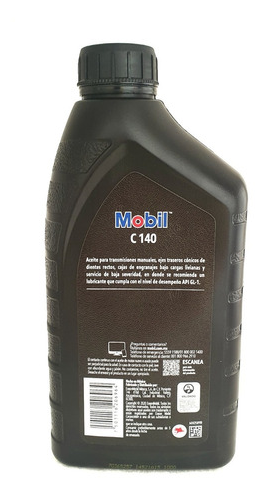 ACEITE PARA TRANSMISION MANUAL, MOBIL LUBE C 140, 946 ml