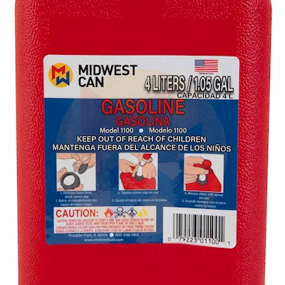 DEPOSITO DE 1 GALON PARA COMBUSTIBLE MW2001