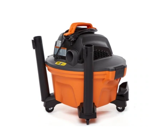 ASPIRADORA ELECTRICA RIDGID, CAPACIDAD DE 6 GALONES MOD. HD06001