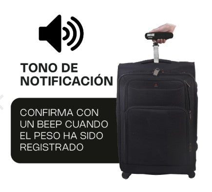 BASCULA DIGITAL P/MALETAS RHINO, CAPACIDAD DE 50KG