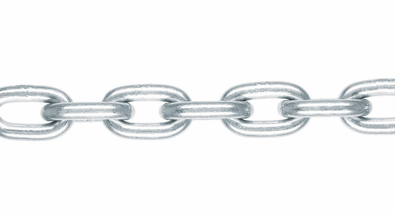 CADENA GALVANIZADA DE 1/2" (METRO)