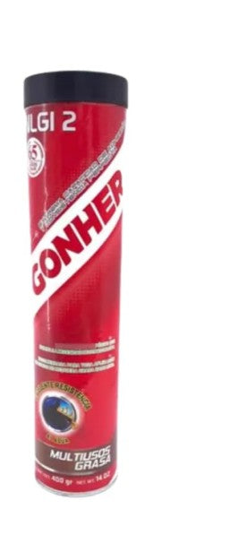 GRASA MULTIUSOS, CARTUCHO DE 400g NLGI 2 GONHER
