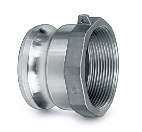 CONEXION RAPIDA DE ALUMINIO PARA MOTOBOMBA DE 4" (F)