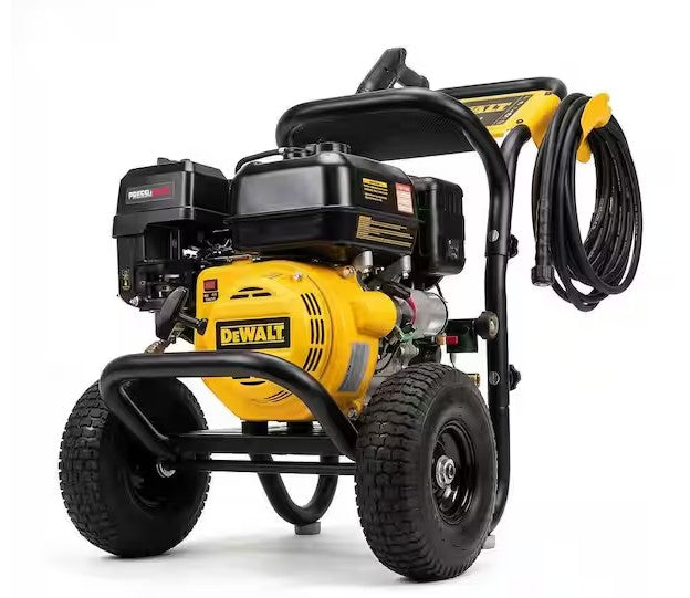 HIDROLAVADORA CON MOTOR A GASOLINA DEWALT, 3400 PSI, 2.5 GPM, ARRANQUE ELÉCTRICO