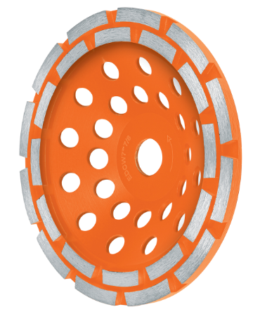 COPA DE DIAMANTE DOBLE SEGMENTO 7" USOS GENERALES TRUPER
