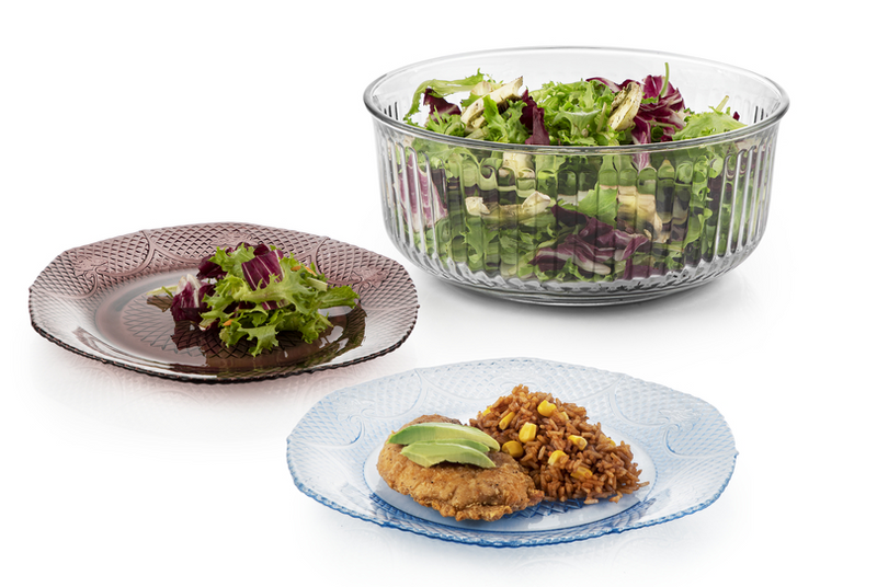 ENSALADERA 5 PZ AZUL/UVA