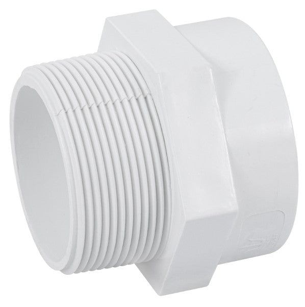 ADAPTADOR MACHO DE PVC, 2"