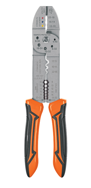 PINZA PELA-CABLE 10", PARA CABLE 22-10 AWG
