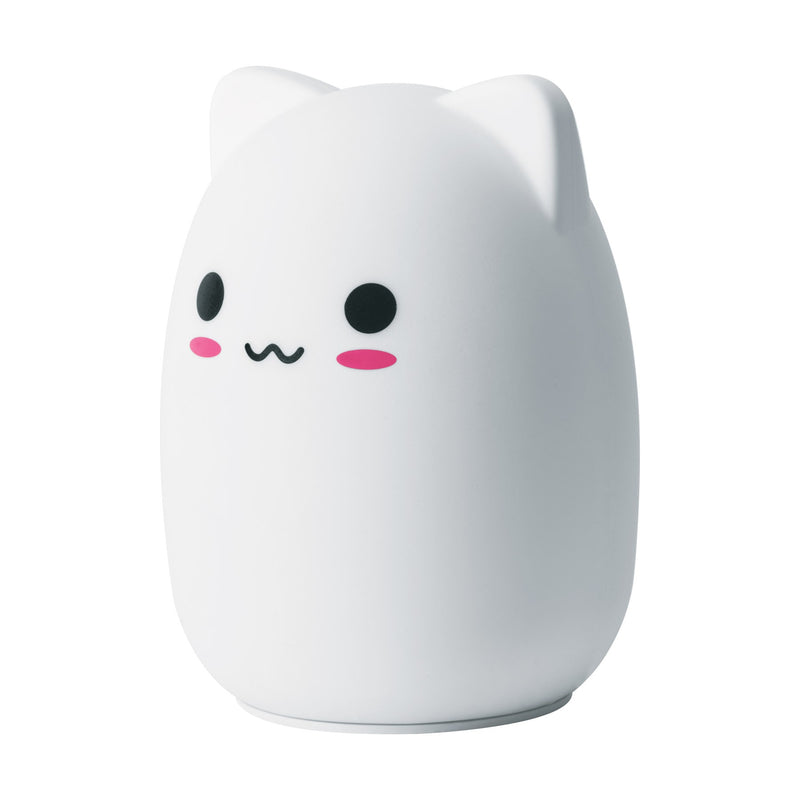 LAMPARA GATO DE LED MULTICOLOR LUZ DE NOCHE