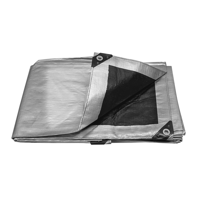 LONA GRIS REFORZADA 3 X 5 M TRUPER