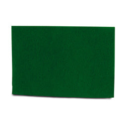 ALMOHADILLA DE FIBRA 9" X 6" X 1/4" VERDE CLAVE 600