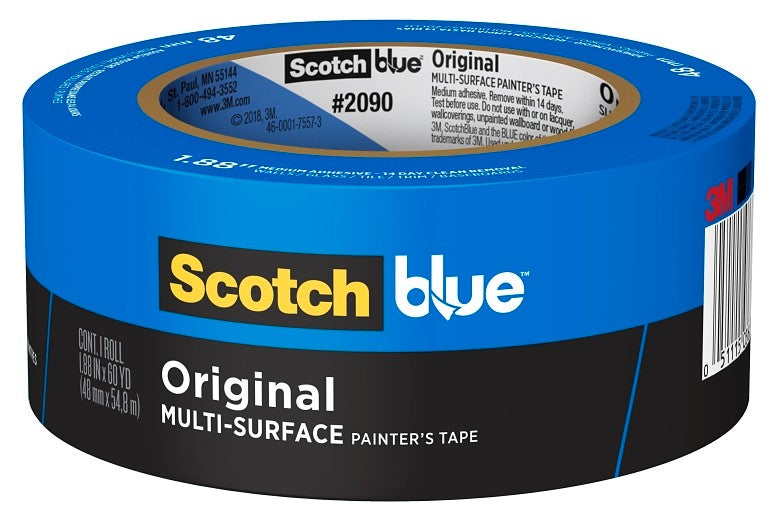CINTA MASKING AZUL 2090, 2" X 54.8 MTS, SCOTCHBLUE
