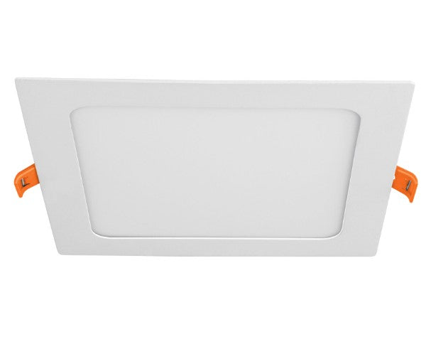 LUMINARIO ULTRADELGADO CUADRADO EMPOTRABLE 12 W LUZ DE DIA