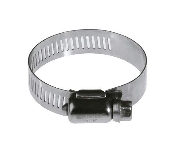 ABRAZADERA SINFIN DE ACERO INOXIDABLE DE 5/8" A 1-1/4" (PIEZA)