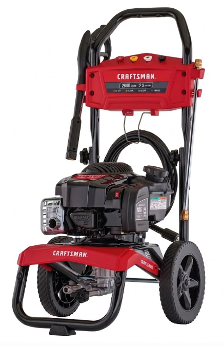 HIDROLAVADORA CON MOTOR A GASOLINA CRAFTSMAN, 2800 PSI