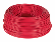 Cable THHW enrollado rojo AWG 10, en rollo