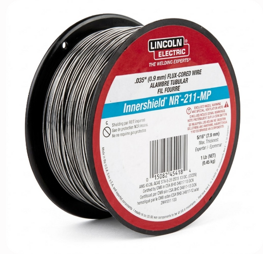 Carrete de microalambre tubular Lincoln Electric Innershield NR-211 MP, 0,035"
