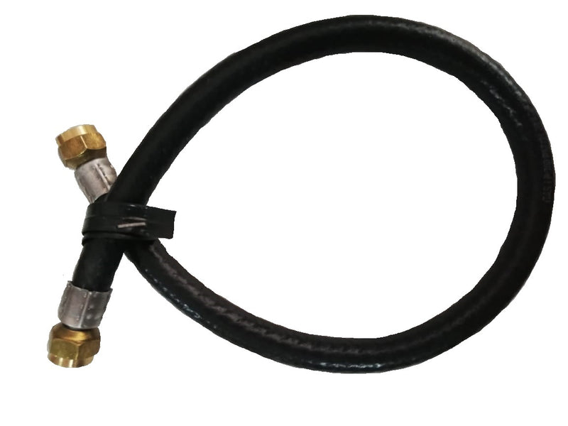 MANGUERA PARA GAS NEGRO 3/8 X 1.5 m