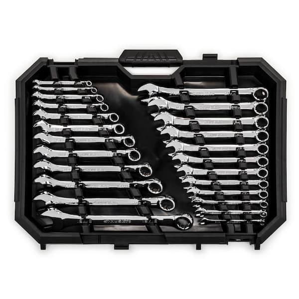 JUEGO DE LLAVES COMBINADAS HUSKY 24 PZ SAE/MM