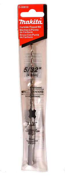 BROCA SDS-PLUS 5/32" X 6-1/4" (1 PZA.)