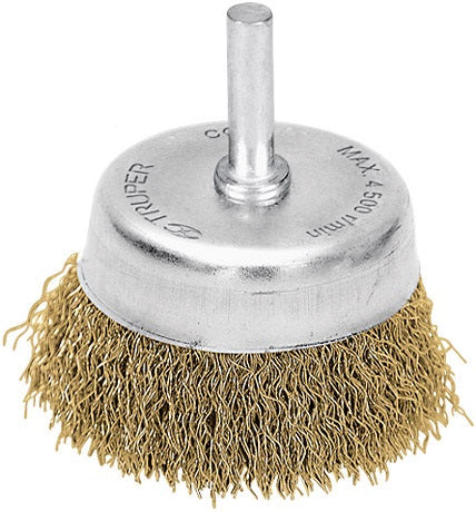 CARDA DE COPA, ALAMBRE GRUESO, 2-3/4" PARA TALADRO