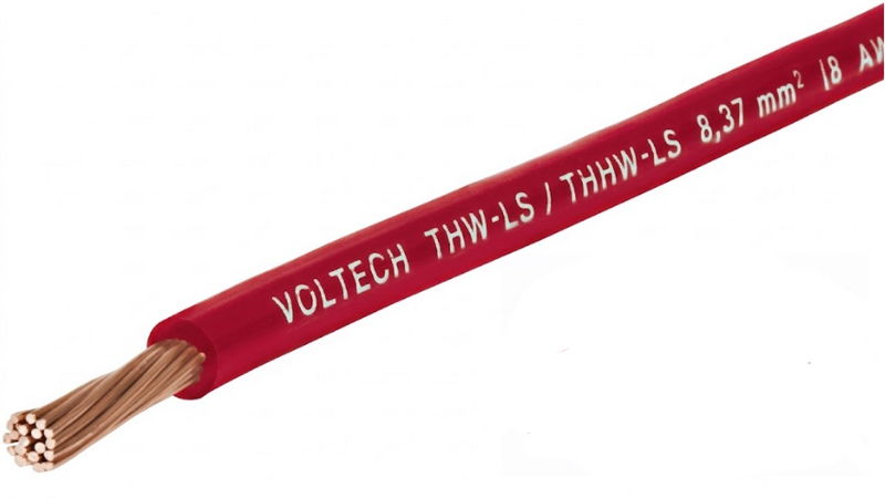 CABLE THHW-LS 14 ROJO AWG (METRO)
