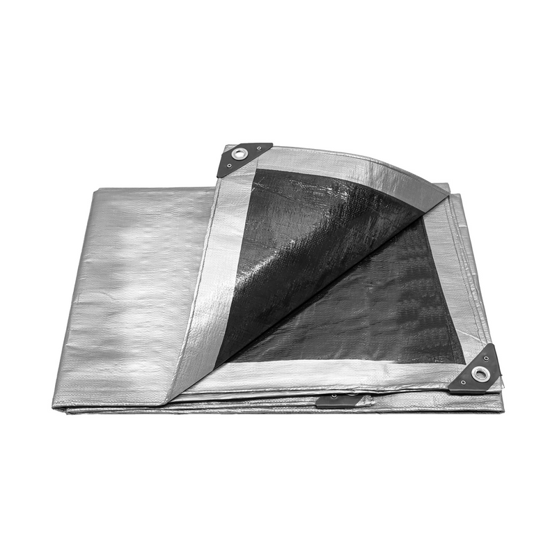 LONA GRIS REFORZADA 1.5 X 2 M TRUPER