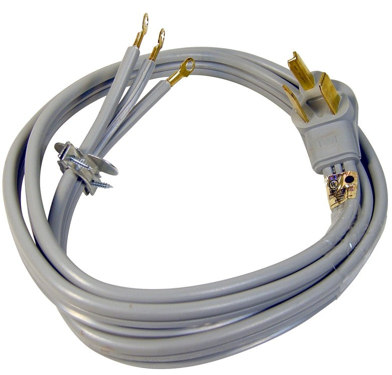 CABLE PARA SECADORA 250 v, CALIBRE 10 awg, 6 ft, GRIS