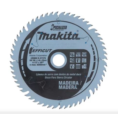 SIERRA CIRCULAR 6-1/2"X 20 X 56TH MADERA,MDF,LAMINADO