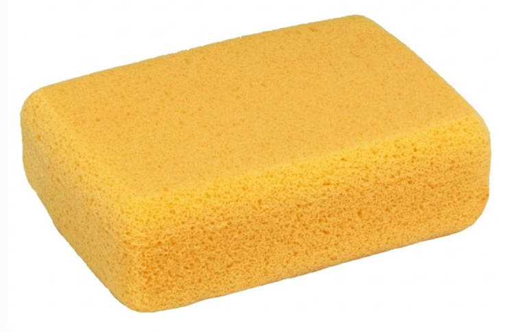 ESPONJA PROFESIONAL PARA LECHADA Y AZULEJO 7" X 5", AMARILLA