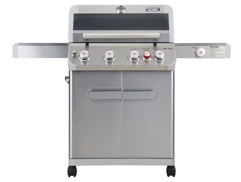 ASADOR A GAS INOXIDABLE 4 QUEMADORES MONUMENT GRILLS