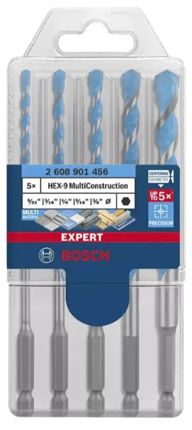 SET DE BROCAS PARA CONCRETO HEX-9MC