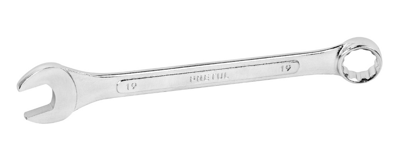 Llave combinada milimétrica PRETUL de 19 mm, cromada