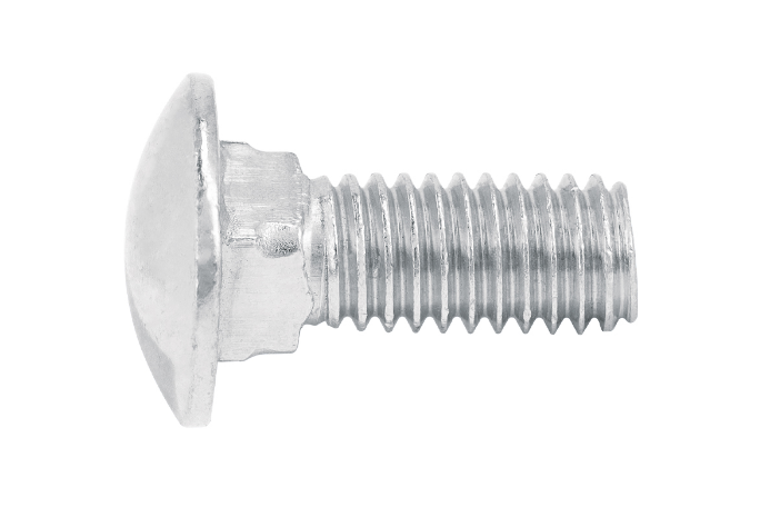 TORNILLO TIPO COCHE, GALVANIZADO, 3/8 X 1" (PIEZA)