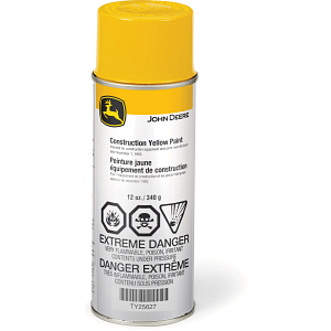 PINTURA EN AEROSOL, AMARILLO CONSTRUCCION, 340 g (12 oz), JOHN DEERE